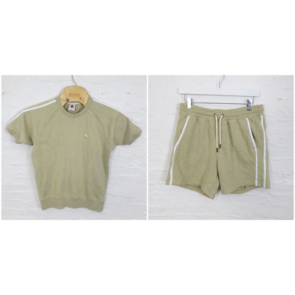 Dandy Del Mar Marseille French Terry Pullover & Shorts Set Mens Small Lounge